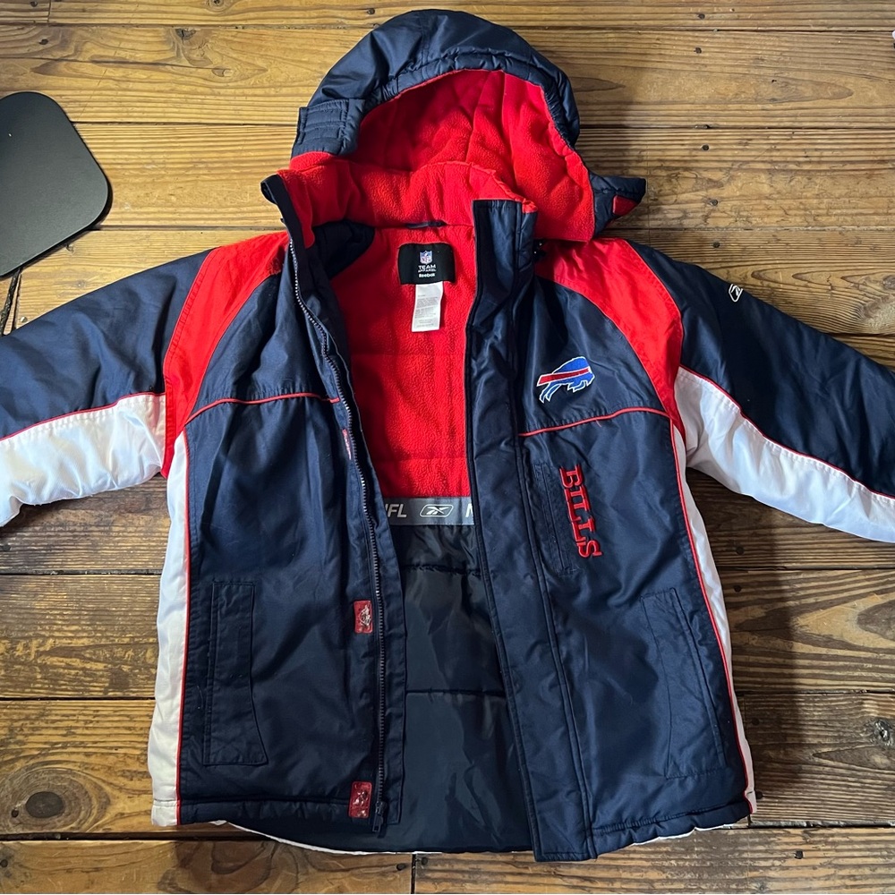 Vintage Buffalo Bills Youth Reebok NFL Winter Jacket